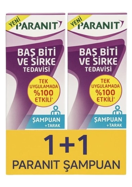 Paranit B It Şampuanı 100 ml 2'li Paket