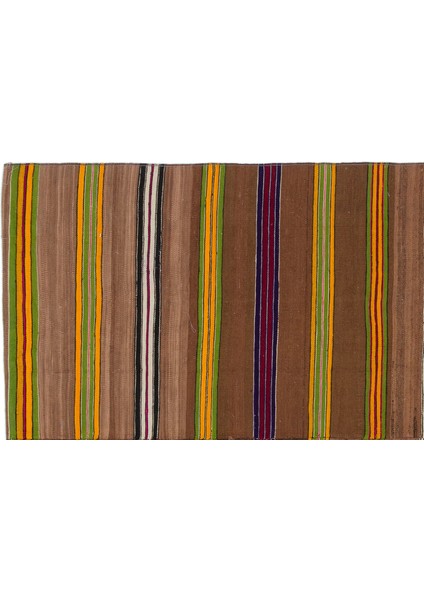 Teselya Bej Çizgili Yün Modern Desenli Yün Hav Toz Vermez Leke Tutmayan Salon Yolluk Mutfak El Dokuma Halı indirimleri