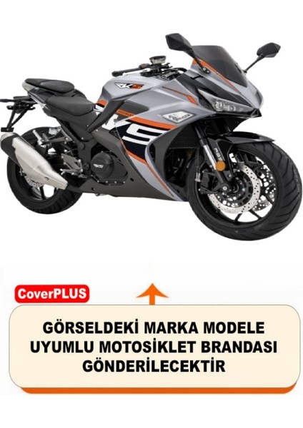 Rks R250 Pro Branda Siyah Kırmızı-Dikişli Reflektörlü Motosiket Brandası Motor Örtüsü Çadır Su Geçirmez Motosiklet Kılıfı Motor Brandası fiyatları