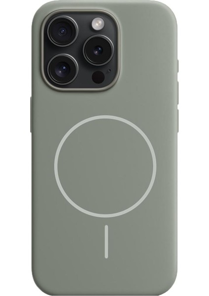 Magsense IPHONE 16 Pro Titanyum Gri Kapak