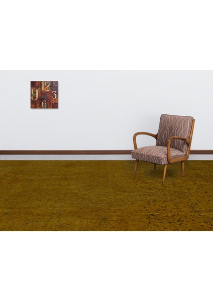 Vintage Bej Göbekli Yün Modern Desenli Yün Hav Toz Vermez Leke Tutmayan Salon Yolluk Mutfak El Dokuma Halı fırsatları