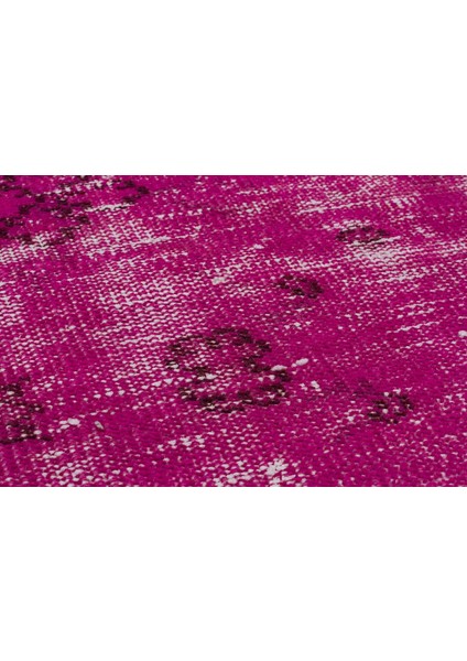 Pembe Eskitme Etnik Modern Desenli Yün Hav Toz Vermez Leke Tutmayan Salon Yolluk Mutfak El Dokuma Halı modelleri