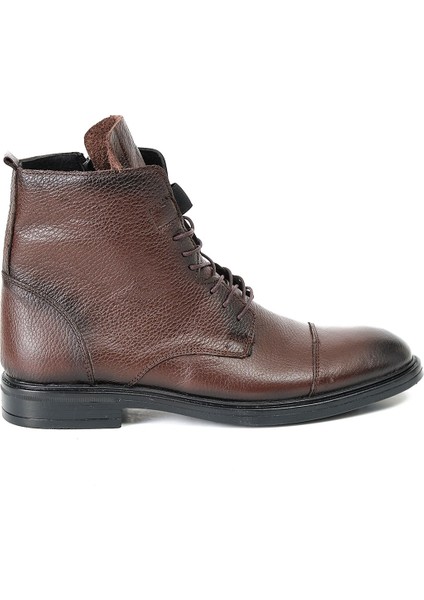 Bağcıklı Kauçuk Düz Bot 028-2666-24K Erkek Bot