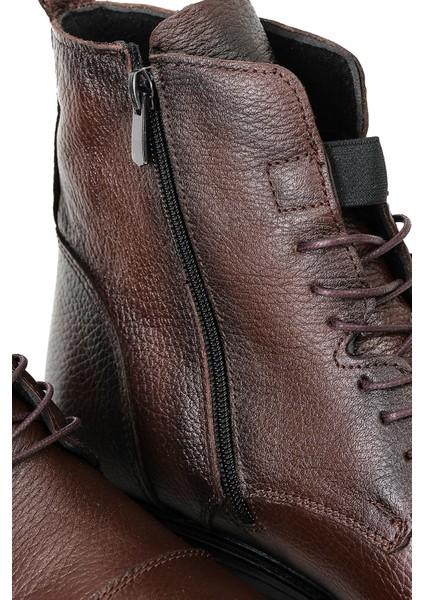 Bağcıklı Kauçuk Düz Bot 028-2666-24K Erkek Bot modelleri