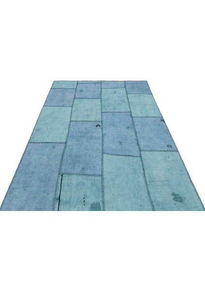 Teselya Mor Patchwork Yün Modern Desenli Yün Hav Toz Vermez Leke Tutmayan Salon Yolluk Mutfak El Dokuma Halı modelleri