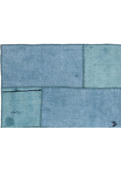 Teselya Mor Patchwork Yün Modern Desenli Yün Hav Toz Vermez Leke Tutmayan Salon Yolluk Mutfak El Dokuma Halı fırsatları