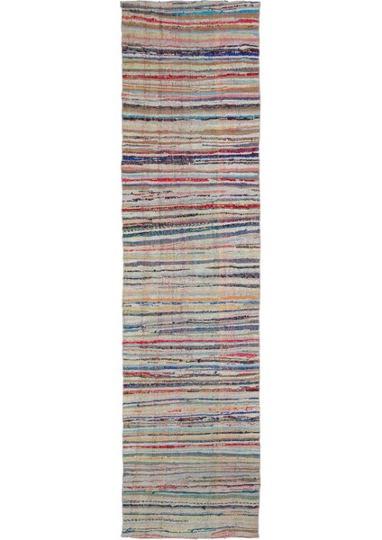 Selanik Bej Eskitme Yün Modern Desenli Yün Hav Toz Vermez Leke Tutmayan Salon Yolluk Mutfak El Dokuma Halı