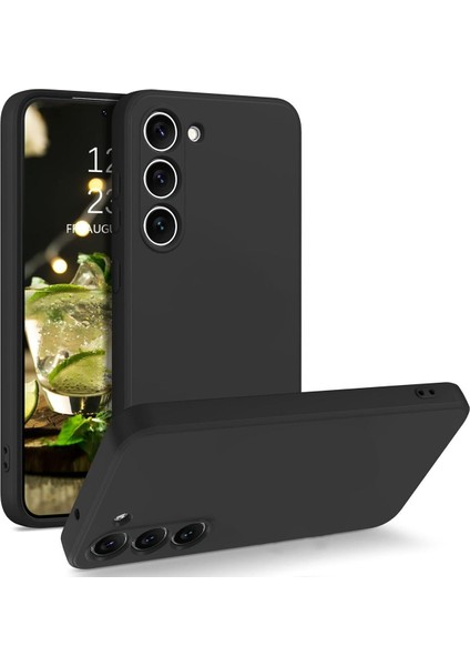 Samsung Galaxy S23 Fe Uyumlu Içi Kadifeli Lüx Kamera Korumalı Lansman Kılıf