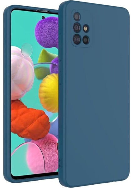 Samsung Galaxy A72 Uyumlu Köşe Korumalı Şeffaf Kılıf