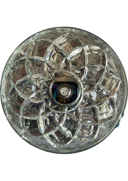 Dekoratif Yuvarlak Kristal Cam Spot Kasa G4 Duylu