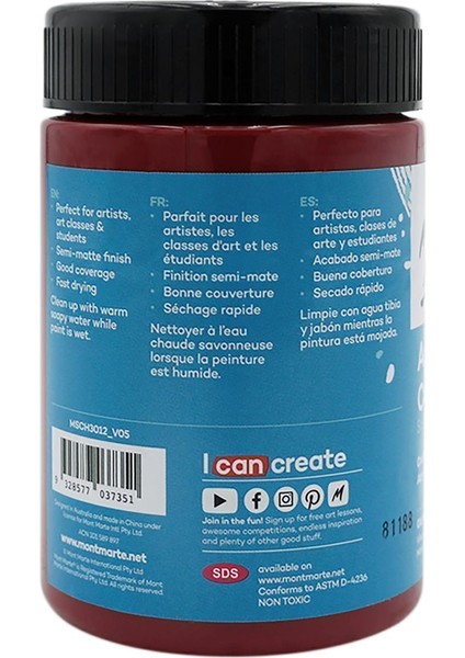 mm Akrilik Renkli Boya Signature 300ML - Old Mauve fiyatları