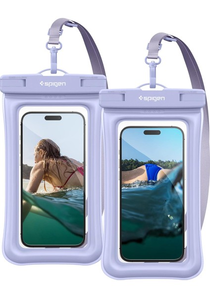 Aqua Shield Floating Waterproof Ipx8 Sertifikalı Su Geçirmez Yüzer Kılıf (2 Adet) A610 Aqua Blue - ACS06016