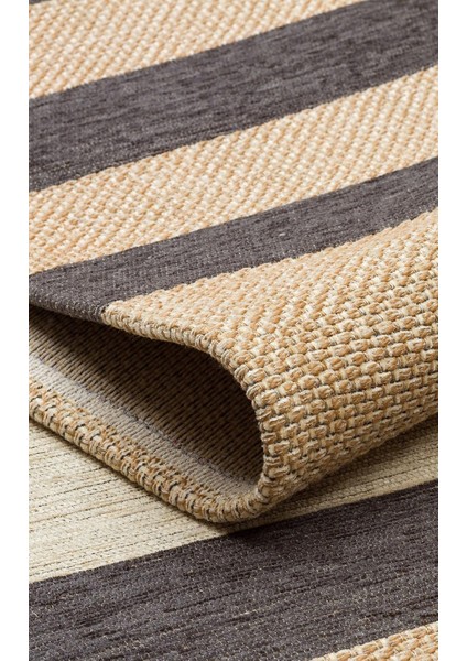 Bronx Brn 14 natural Grey Hasır Görünümlü Kaymaz Tabanlı Kilim modelleri