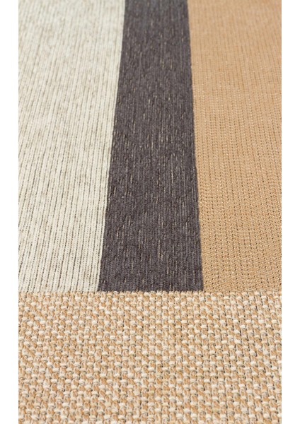 Bronx Brn 14 natural Grey Hasır Görünümlü Kaymaz Tabanlı Kilim fırsatları