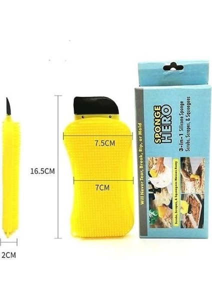 Omb Store Çok Fonksiyonlu Deterjan Hazneli Pratik Bulaşık Yıkama Fırçası