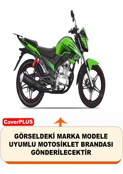 Reflektörlü Siyah Turuncu Dikişli Yuki Drag 200 Pro Arka Çanta Uyumlu Branda Motosiket Brandası Motor Örtüsü Çadır Su Geçirmez Motosiklet Kılıfı Motor Brandası fiyatları