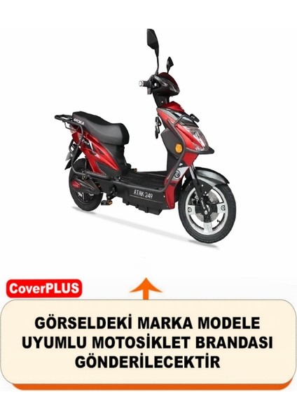 Reflektörlü Siyah Turuncu Dikişli Arora Atak 249 Pro Arka Çanta Uyumlu Branda Motosiket Brandası Motor Örtüsü Çadır Su Geçirmez Motosiklet Kılıfı Motor Brandası fiyatları