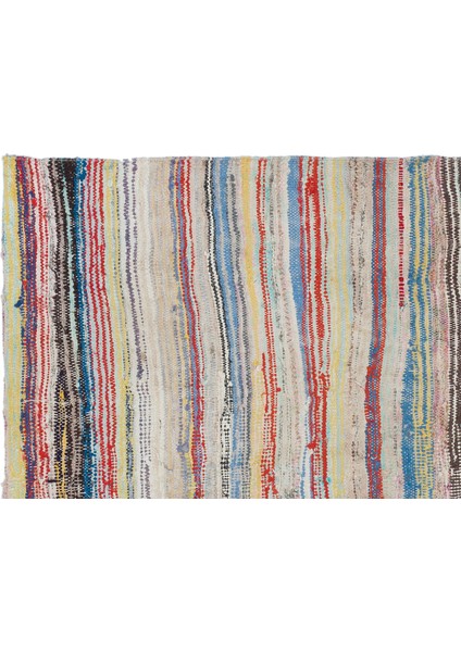 Teselya Bej Çizgili Yün Modern Desenli Yün Hav Toz Vermez Leke Tutmayan Salon Yolluk Mutfak El Dokuma Halı indirimleri