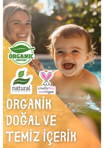 Baby Organik Bebek Güneş Kremi 50 Spf+ 50ML fırsatları