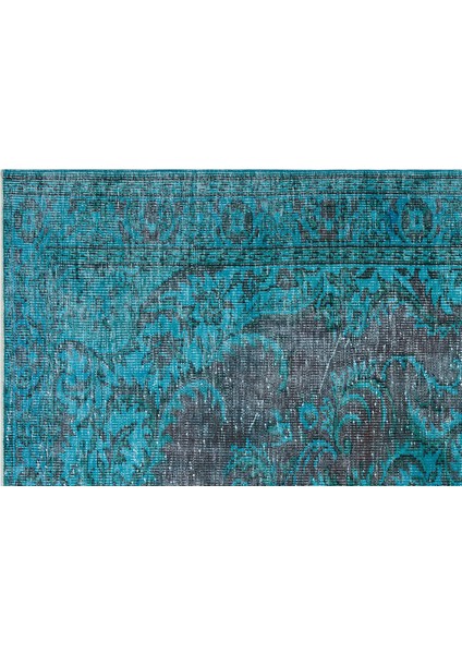 Atina Turkuaz Eskitme Yün Modern Desenli Yün Hav Toz Vermez Leke Tutmayan Salon Yolluk Mutfak El Dokuma Halı modelleri