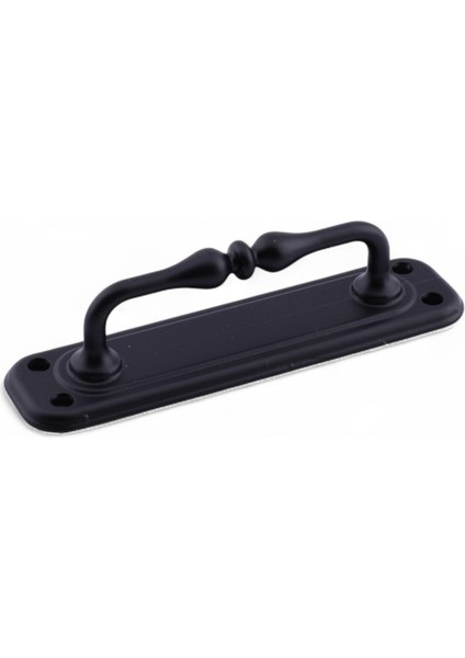 Metal Kapı Çekme Kolu Tutamağı Kulp Kulpları Dolap Mobilya Dolap Çekmece Siyah Büyük 14.5 cm fiyatları