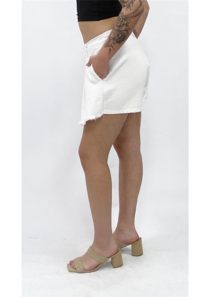 Kadın Etekli Mini Kot Şort fiyatları