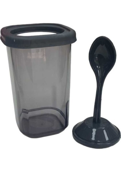 Etiketli 6 Lı Kendinden Kaşıklı Baharatlık Seti Baharatlık Kutusu, Kendinden Kaşıklı, 400 ml Hacimli indirimleri