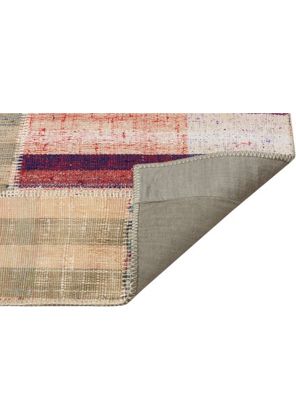 Girit Bej Çizgili Yün Modern Desenli Yün Hav Toz Vermez Leke Tutmayan Salon Yolluk Mutfak El Dokuma Halı fiyatları