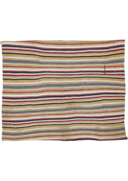 Teselya Bej Çizgili Yün Modern Desenli Yün Hav Toz Vermez Leke Tutmayan Salon Yolluk Mutfak El Dokuma Halı modelleri