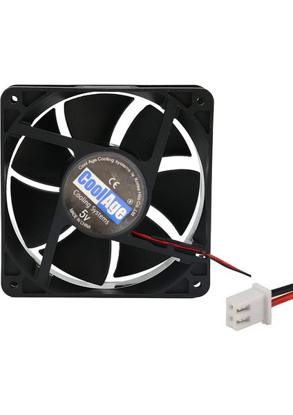 9cm 5V 2 Pinli Fan 9cm x 9cm x 2.5cm Dc 5V Fan