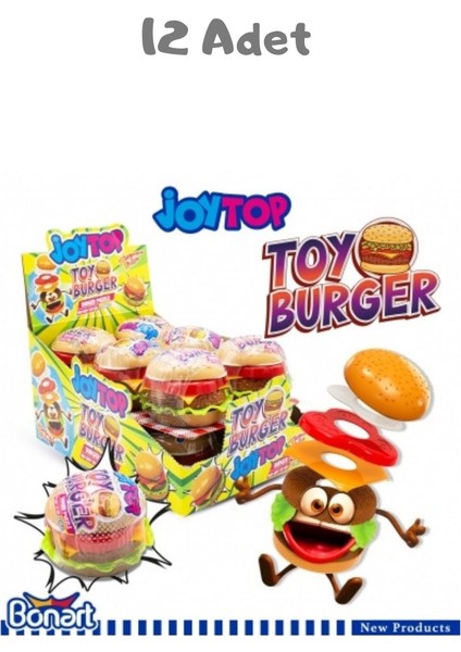 Joytop Toy Burger 10G 12 Adet