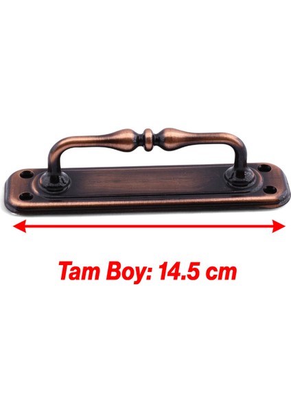 Metal Kapı Çekme Kolu 14.5 cm Tutamağı Kulp Kulpları Dolap Mobilya Dolap Çekmece Antik Bakır modelleri