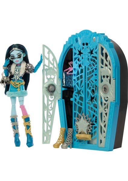 Monster Hıgh® Arkadaşlar™ Frankıe Steın® Bebek Monster High Arkadaşlar Esrarengiz Hauntlywood Frankie Stein Bebek ve 19'dan Fazla Sürpriz JBG81