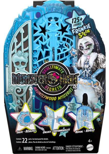 Monster Hıgh® Arkadaşlar™ Frankıe Steın® Bebek Monster High Arkadaşlar Esrarengiz Hauntlywood Frankie Stein Bebek ve 19'dan Fazla Sürpriz JBG81