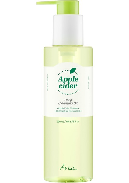 Apple Cider Deep Cleansing Oil 200ML Elma Sirkeli Gözenek Arındırıcı Yağ Bazlı Vegan Temizleme Yağı