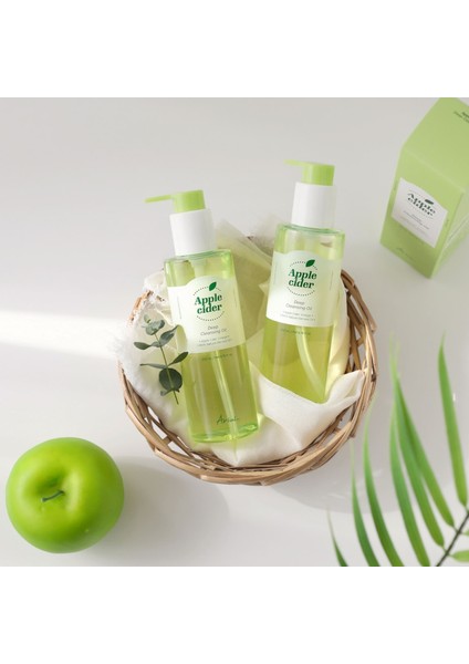 Apple Cider Deep Cleansing Oil 200ML Elma Sirkeli Gözenek Arındırıcı Yağ Bazlı Vegan Temizleme Yağı