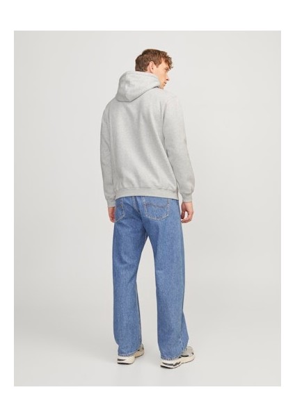 Jack Jones Erkek Gri Kapüşonlu Sweatshirt 12262428 fırsatları