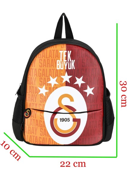 2 Bölmeli 5 Yıldızlı Tek Büyük Suni Deri Anaokulu Çantası + Beslenme Çantası indirimleri