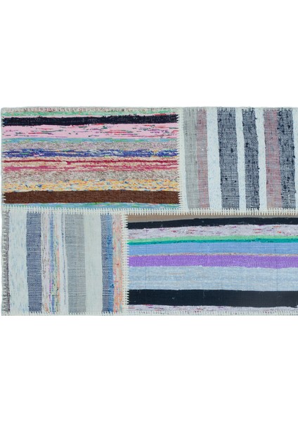 Iskece Bej Patchwork Yün Modern Desenli Yün Hav Toz Vermez Leke Tutmayan Salon Yolluk Mutfak El Dokuma Halı indirimleri