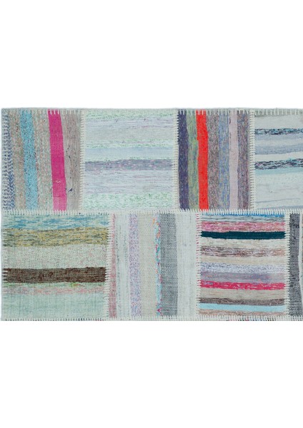 Iskece Mavi Eskitme Yün Modern Desenli Yün Hav Toz Vermez Leke Tutmayan Salon Yolluk Mutfak El Dokuma Halı indirimleri