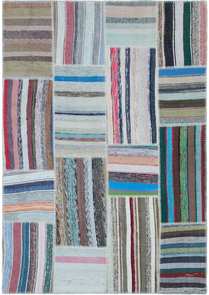 Atina Pembe Eskitme Yün Modern Desenli Yün Hav Toz Vermez Leke Tutmayan Salon Yolluk Mutfak El Dokuma Halı