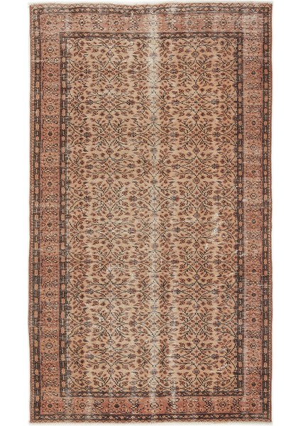 Iskece Yeşil Eskitme Yün Modern Desenli Yün Hav Toz Vermez Leke Tutmayan Salon Yolluk Mutfak El Dokuma Halı