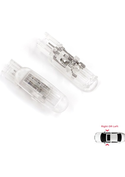 Renault Clio Mk3 Megane Mk2 3 Scenic Mk2 3 Fluence L3 Için 2 Adet Kapı Içi Aydınlatma Lambası