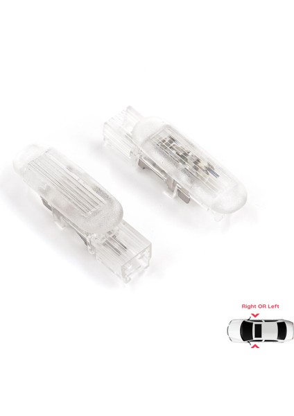 Renault Clio Mk3 Megane Mk2 3 Scenic Mk2 3 Fluence L3 Için 2 Adet Kapı Içi Aydınlatma Lambası fırsatları