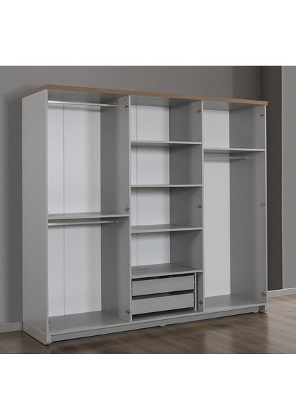 Dardason Bahar 6 Kapılı Dolap modelleri