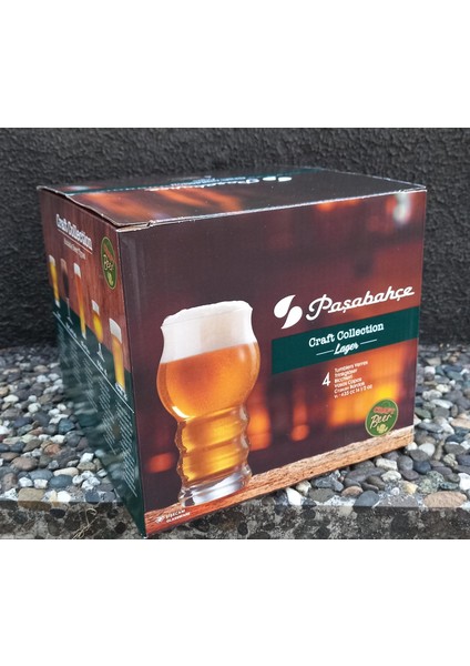 Bardak Bira Craft 4 Lü 435 cc modelleri