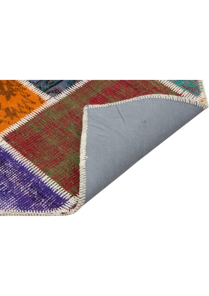 Iskece Turkuaz Eskitme Yün Modern Desenli Yün Hav Toz Vermez Leke Tutmayan Salon Yolluk Mutfak El Dokuma Halı fiyatları