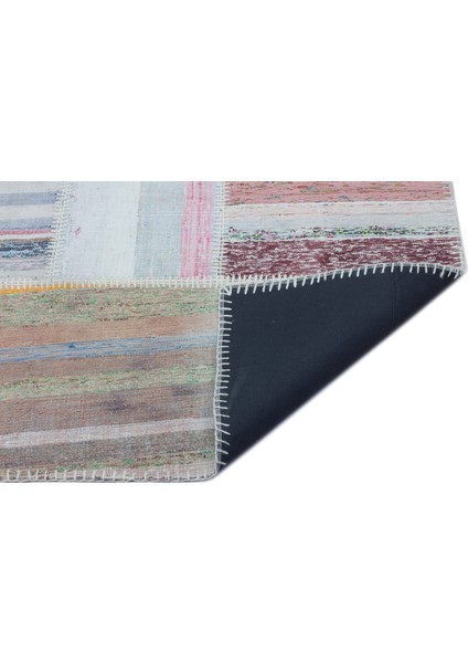 Atina Turkuaz Eskitme Yün Modern Desenli Yün Hav Toz Vermez Leke Tutmayan Salon Yolluk Mutfak El Dokuma Halı fiyatları