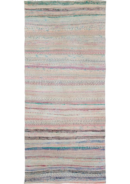 Atina Mavi Eskitme Yün Modern Desenli Yün Hav Toz Vermez Leke Tutmayan Salon Yolluk Mutfak El Dokuma Halı