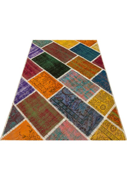 Iskece Turkuaz Eskitme Yün Modern Desenli Yün Hav Toz Vermez Leke Tutmayan Salon Yolluk Mutfak El Dokuma Halı modelleri